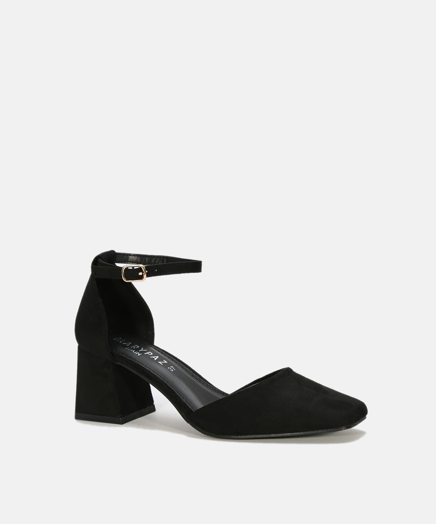 Zapatos tacón ancho